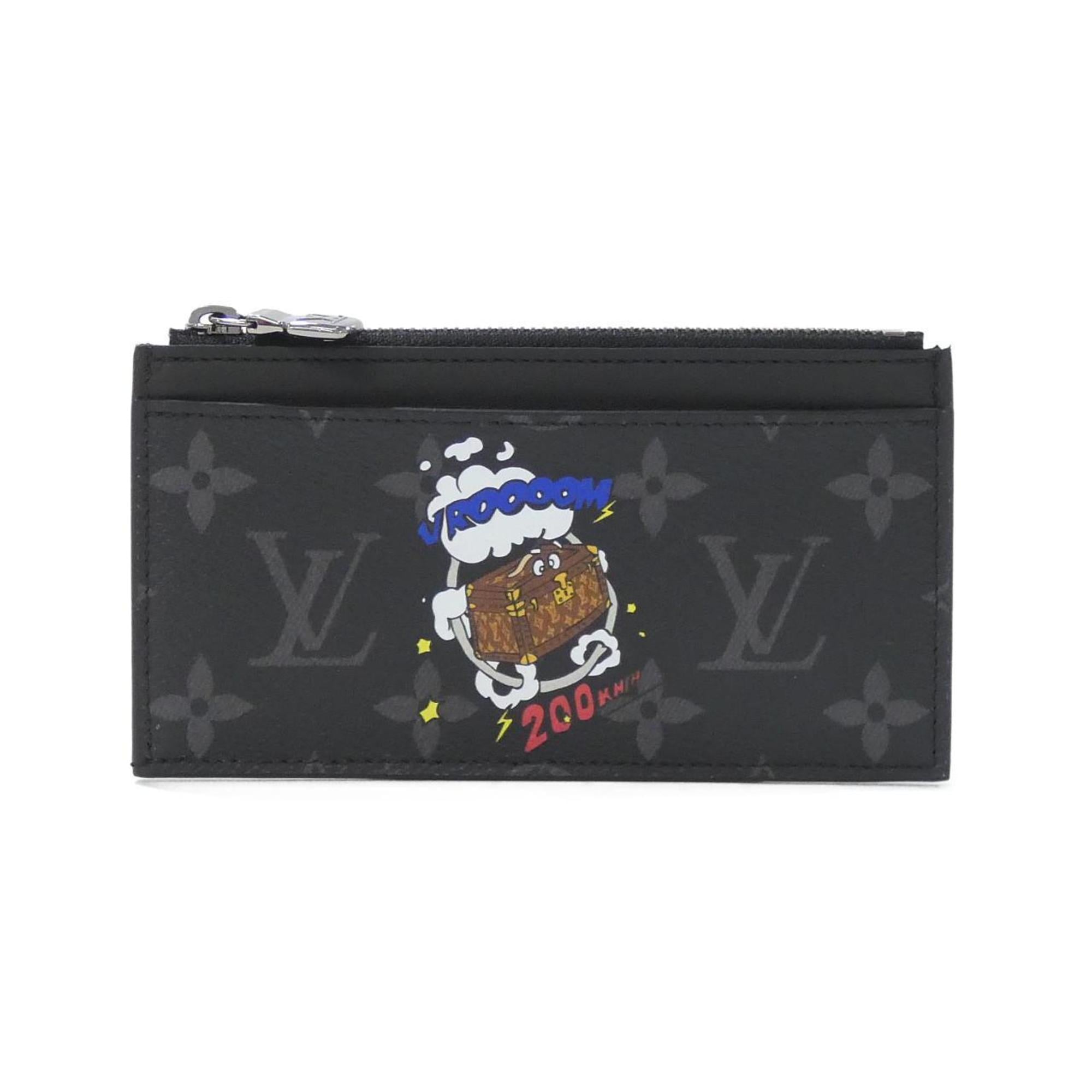 Louis Vuitton Monogram Eclipse Black Coated Canvas Coin Purse/Coin Case