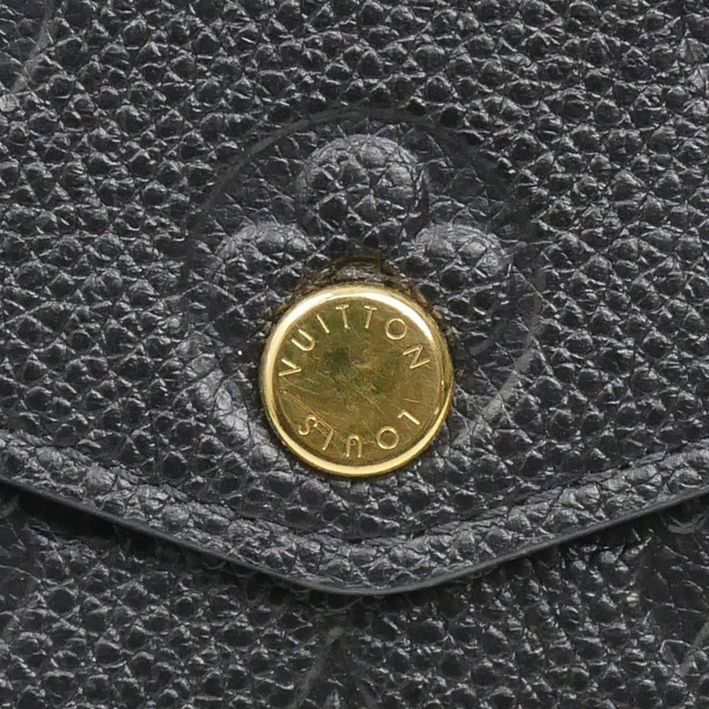 Louis Vuitton Black Monogram Empreinte Long Wallet