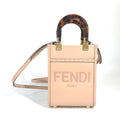 Fendi Beige Leather Handbag