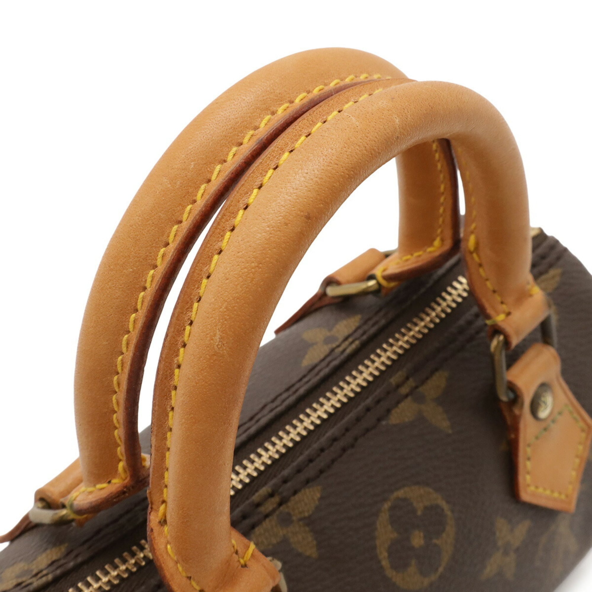 Louis Vuitton Brown Monogram Canvas Handbag Pouch Shoulder Bag