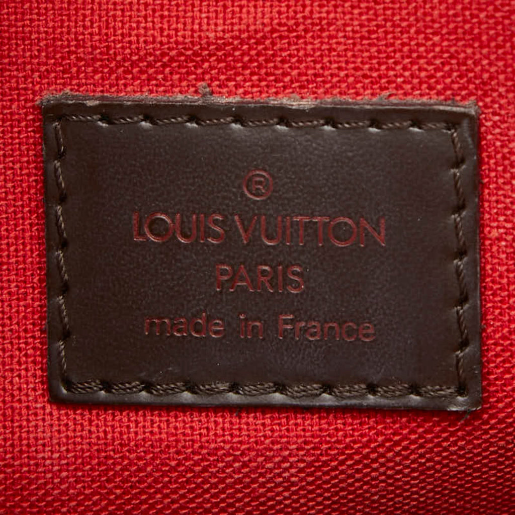 Louis Vuitton Brown Pvc Leather Shoulder Bag