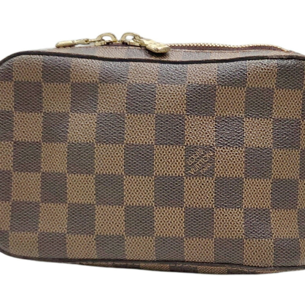 Louis Vuitton Brown Damier Canvas Shoulder Bag Sling Bag