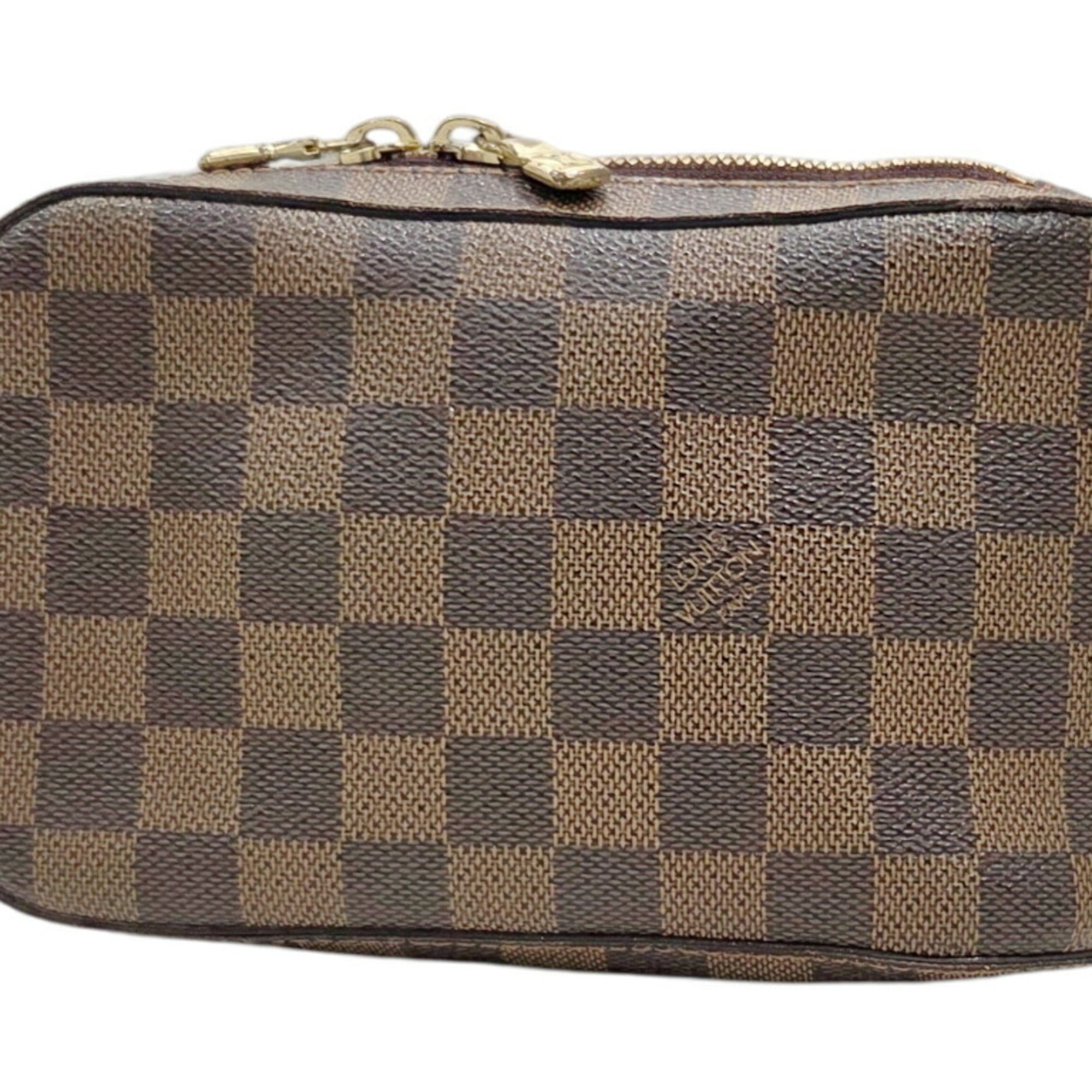 Louis Vuitton Brown Damier Canvas Shoulder Bag Sling Bag