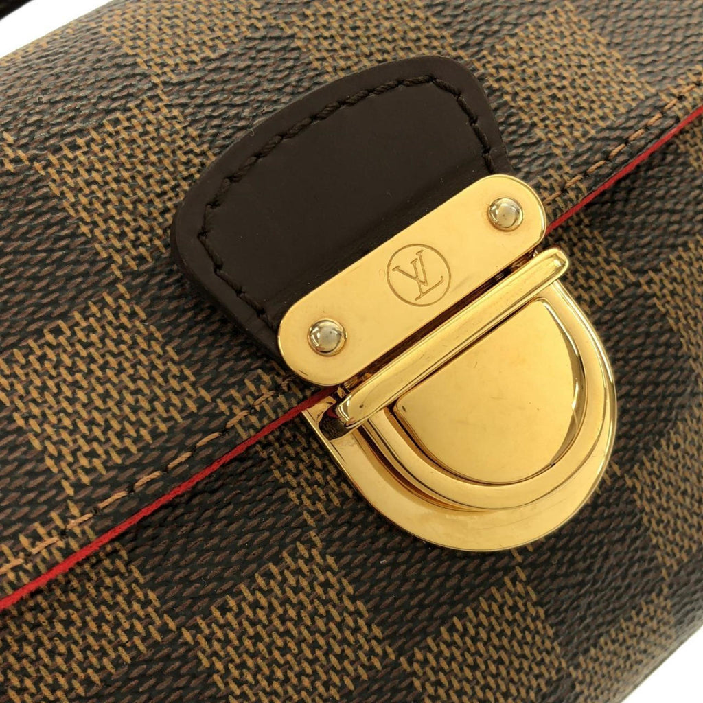Louis Vuitton Damier Ebene Coated Canvas Shoulder Bag