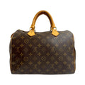 Louis Vuitton Brown Leather Pvc Boston Bag Handbag