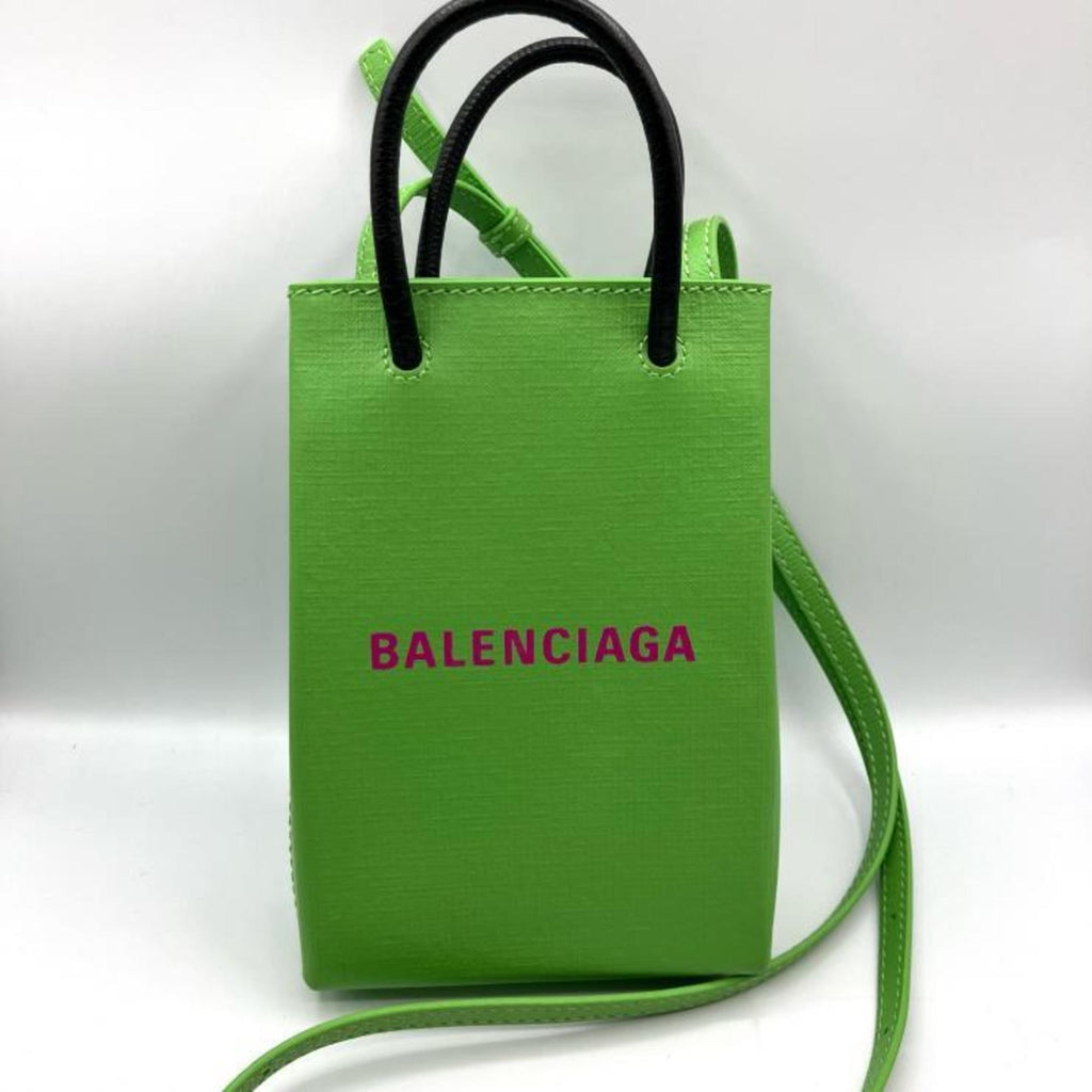 Balenciaga Green Leather Shoulder