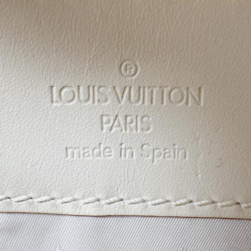 Louis Vuitton Blanc Leather Shoulder Bag