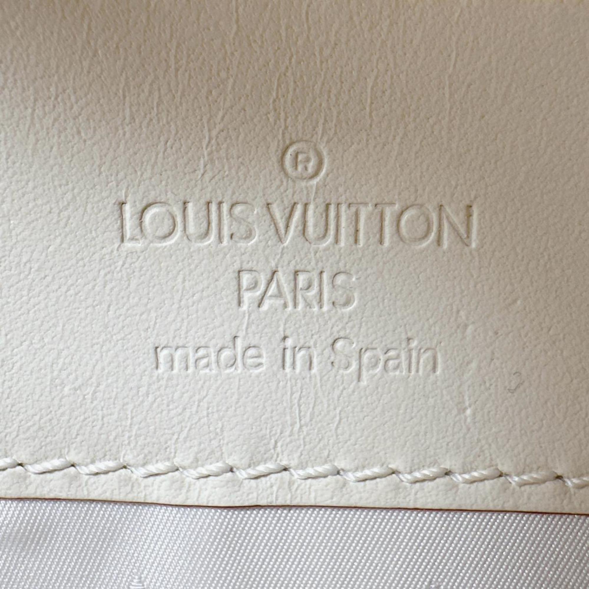 Louis Vuitton Blanc Leather Shoulder Bag
