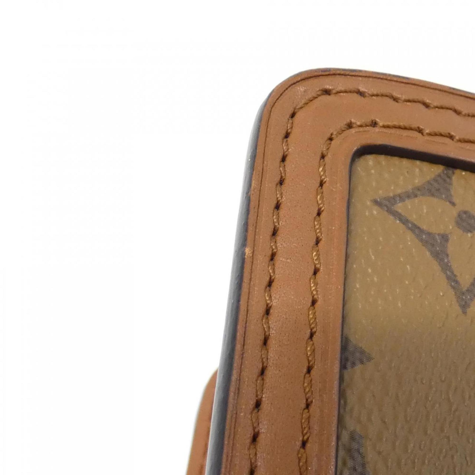 Louis Vuitton Marron Coated Canvas Shoulder Bag