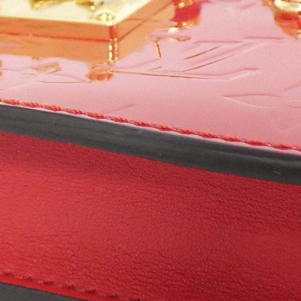 Louis Vuitton Vernis Cerise Leather Shoulder Bag