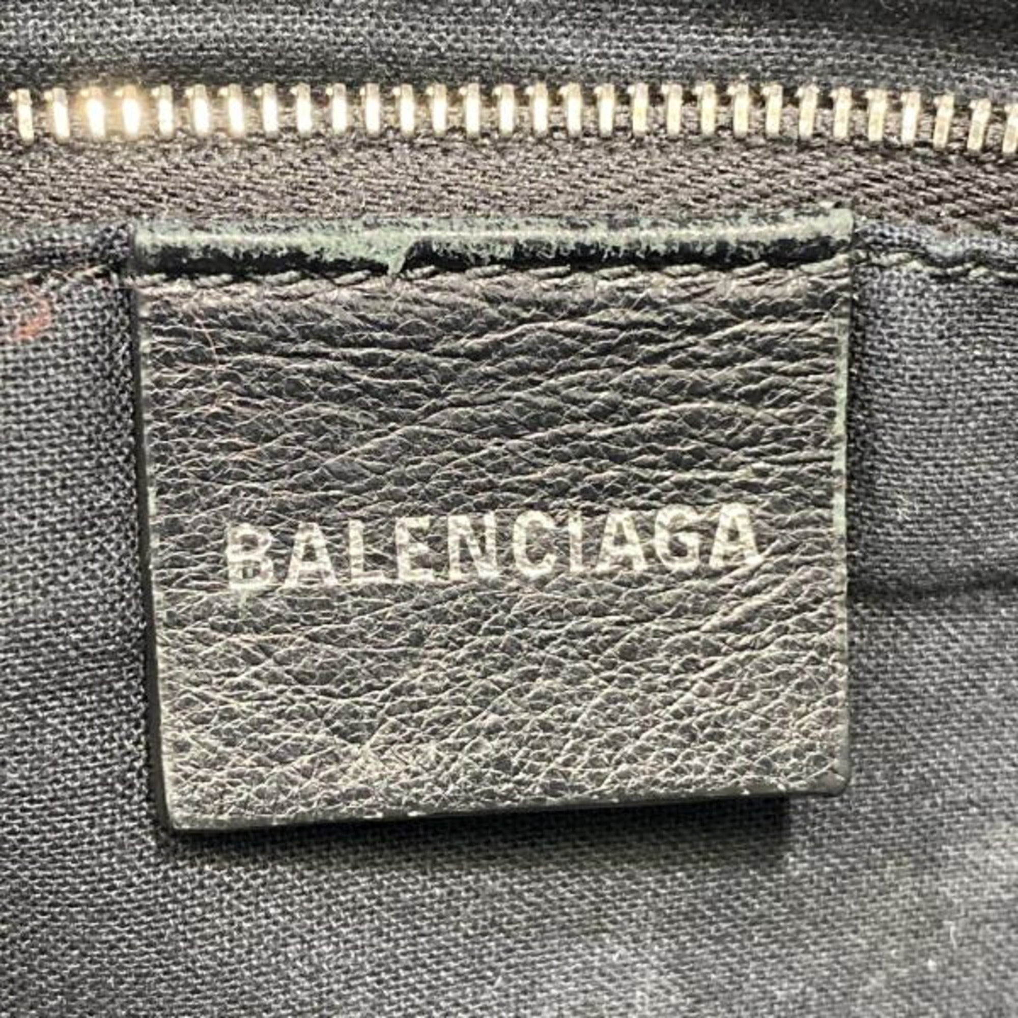 Balenciaga Black Leather Shoulder
