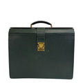 Louis Vuitton Taiga Green Taiga Leather Briefcase