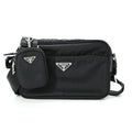 Prada Black Nylon Tessuto Shoulder Bag