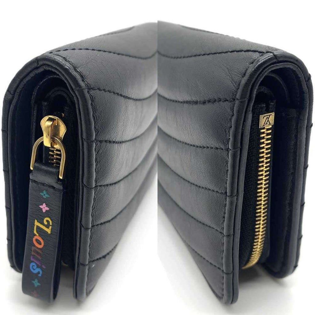 Louis Vuitton Black Leather Wallet