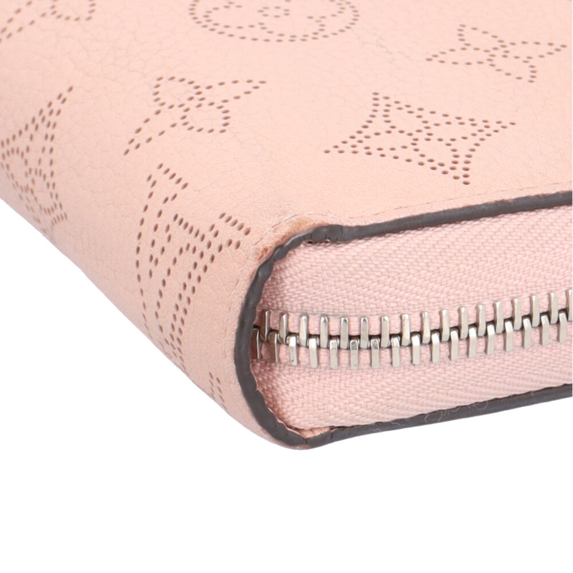 Louis Vuitton Mahina Magnolia Pink Mahina Leather Long Wallet
