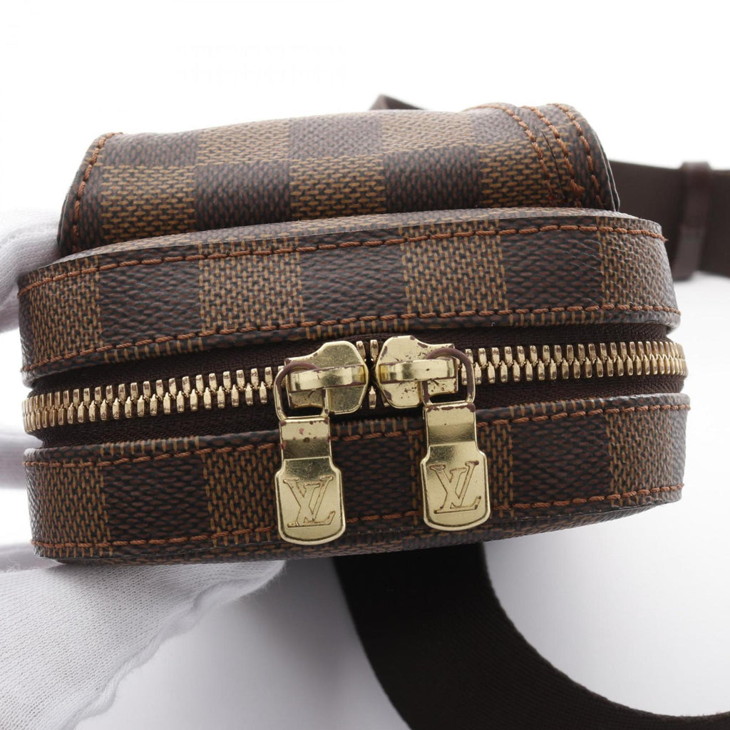 Louis Vuitton Brown Ebene Coated Canvas Pvc Damier Canvas Fanny Pack