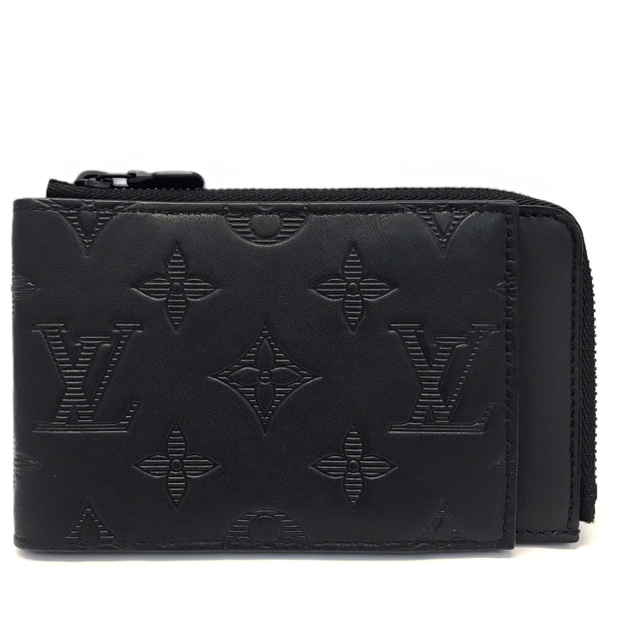 Louis Vuitton Monogram Shadow Black Noir Monogram Shadow Wallet