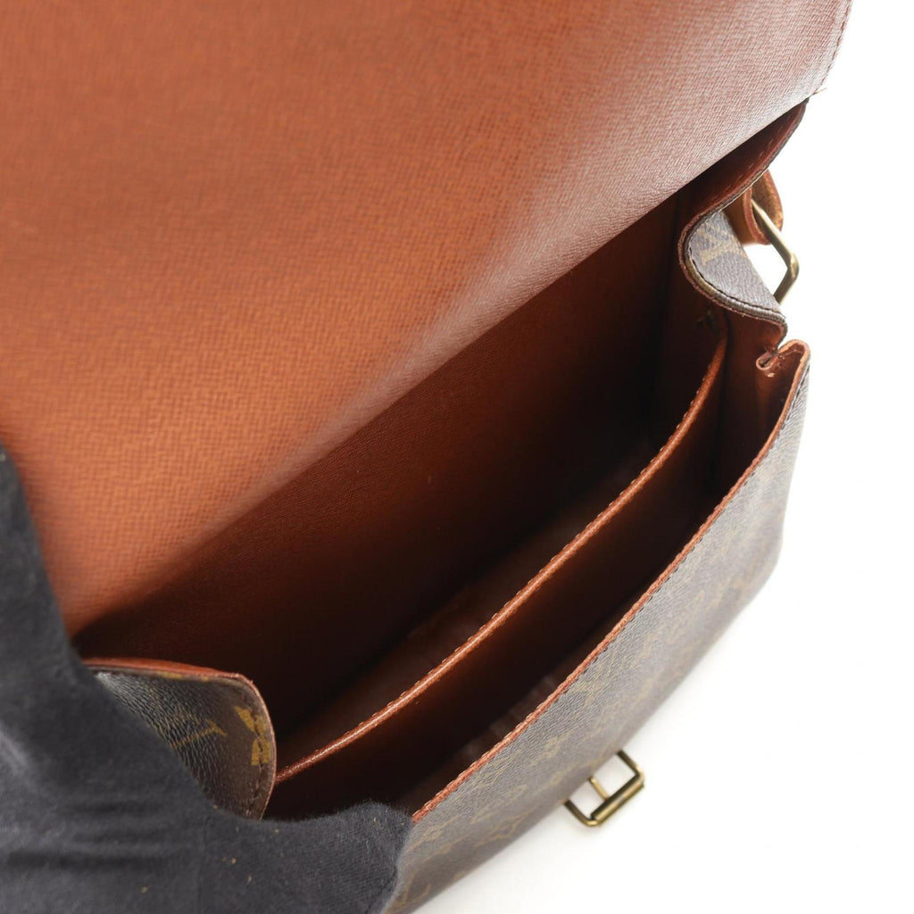 Louis Vuitton Brown Coated Canvas Pvc Leather Shoulder Bag
