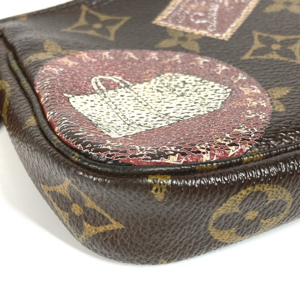 Louis Vuitton Brown Monogram Monogram Handbag Pochette Shoulder Bag