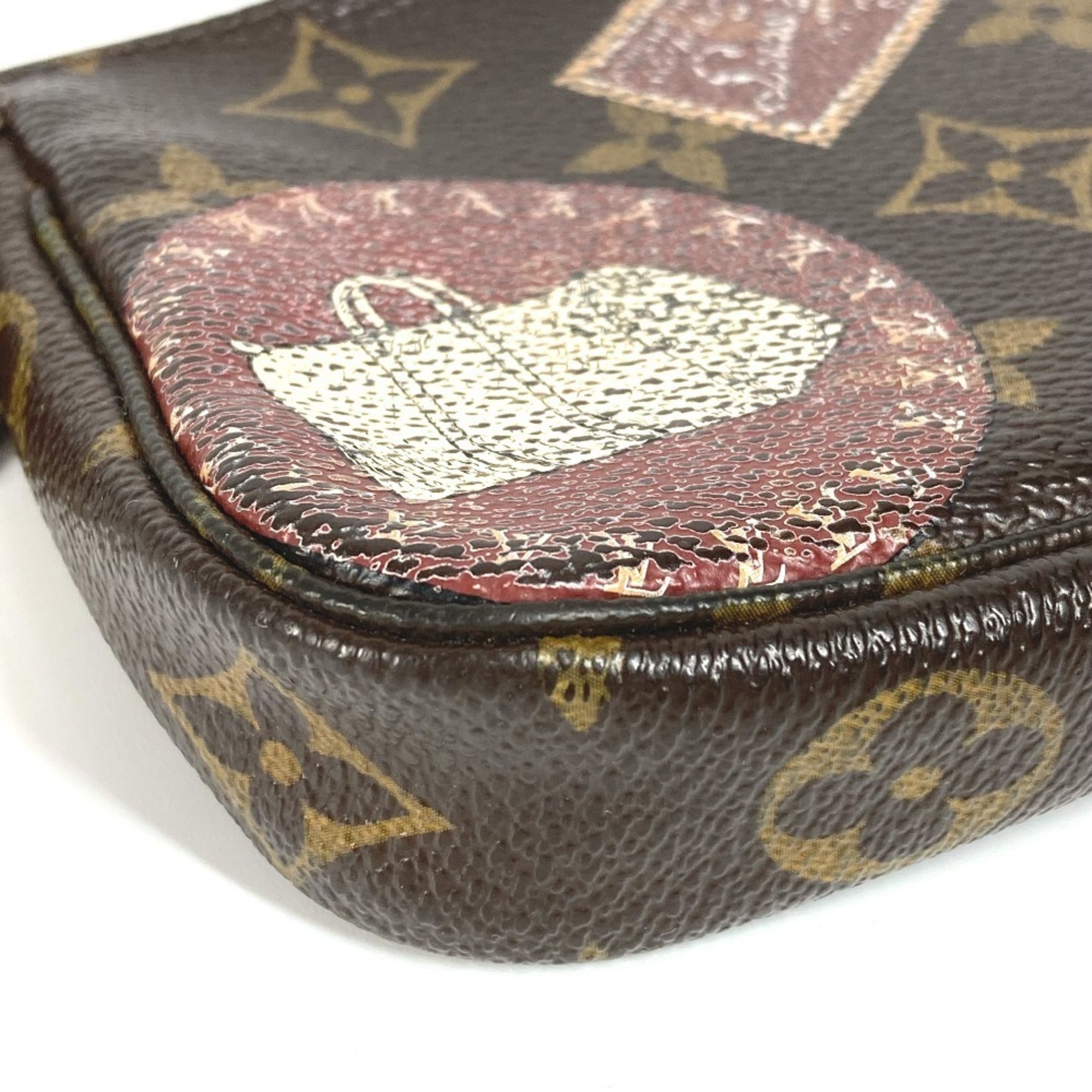 Louis Vuitton Brown Monogram Monogram Handbag Pochette Shoulder Bag