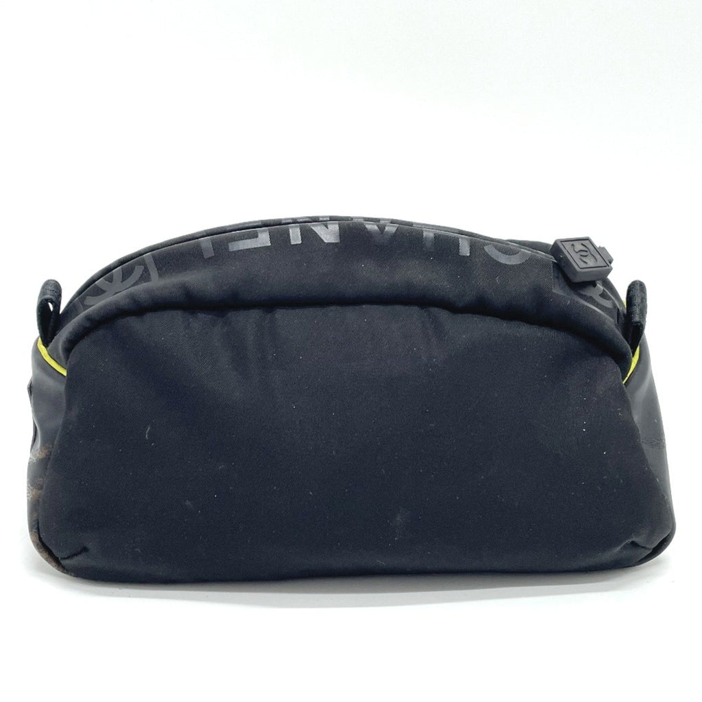 Chanel Black Cloth Pouch