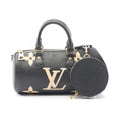 Louis Vuitton Beige Black Monogram Empreinte Handbag
