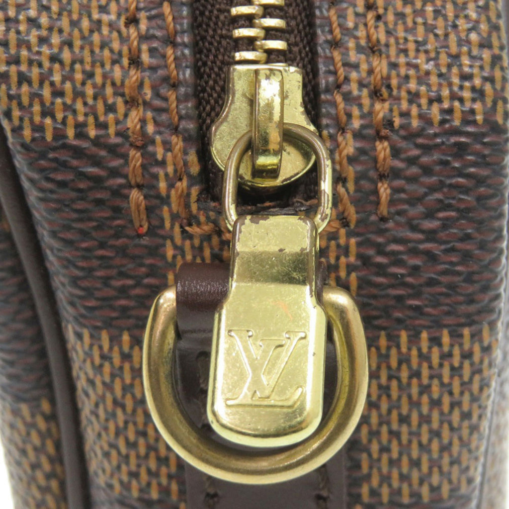 Louis Vuitton Damier Brown Damier Canvas Pochette Shoulder Bag