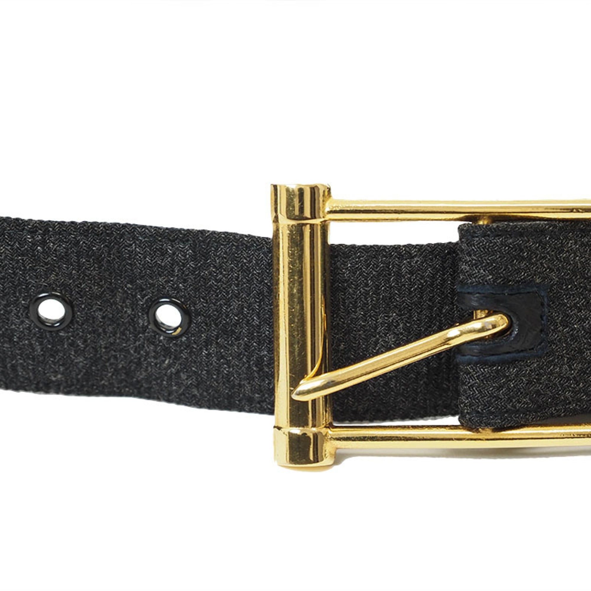 Chanel Black Leather Fanny Pack
