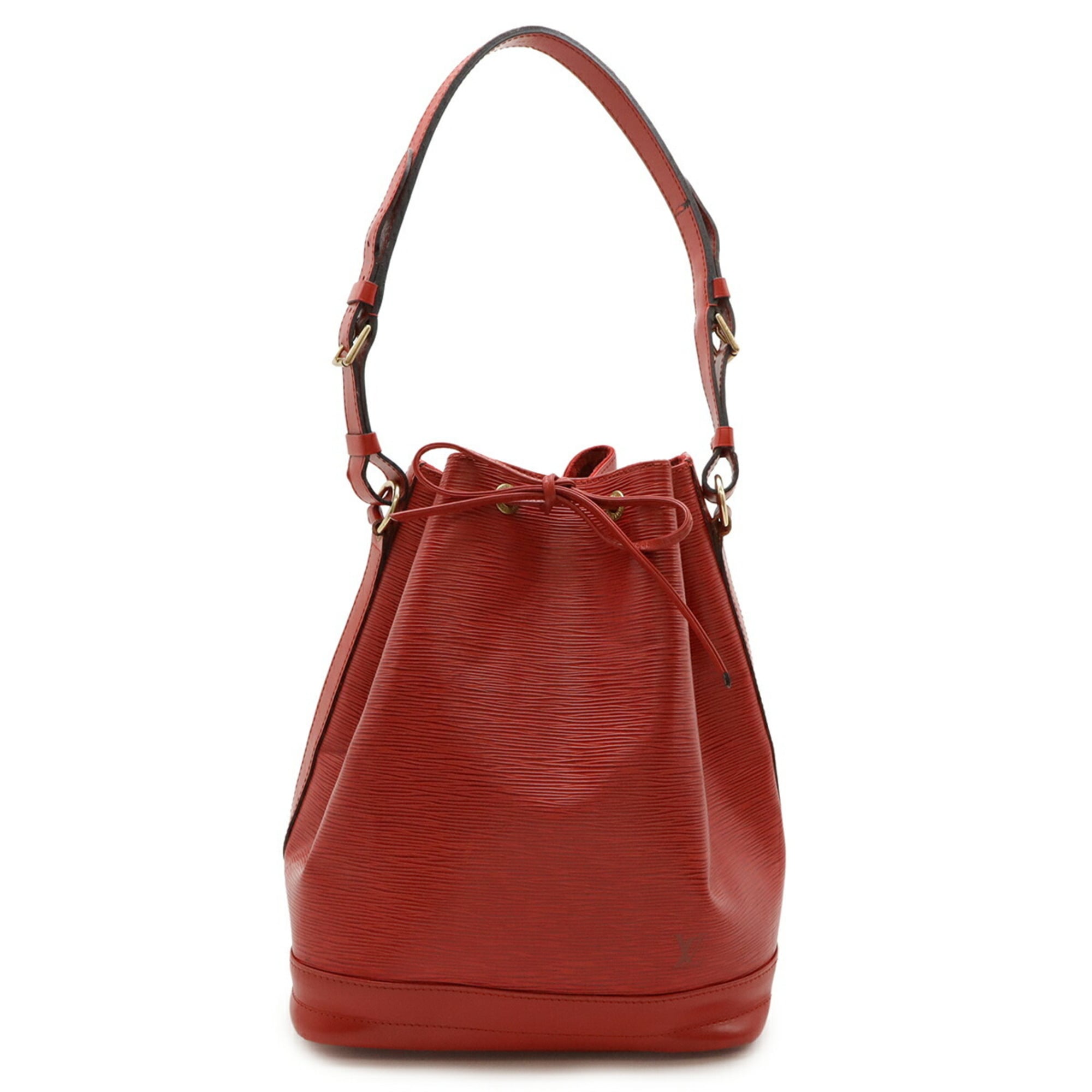 Louis Vuitton Red Color Epi Leather Shoulder Bag