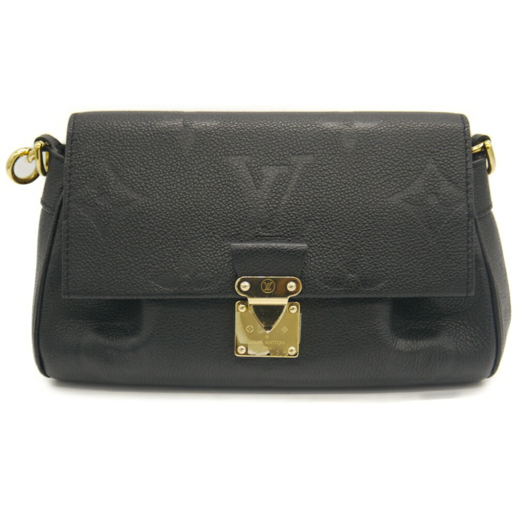 Louis Vuitton Black Monogram Empreinte Shoulder Bag