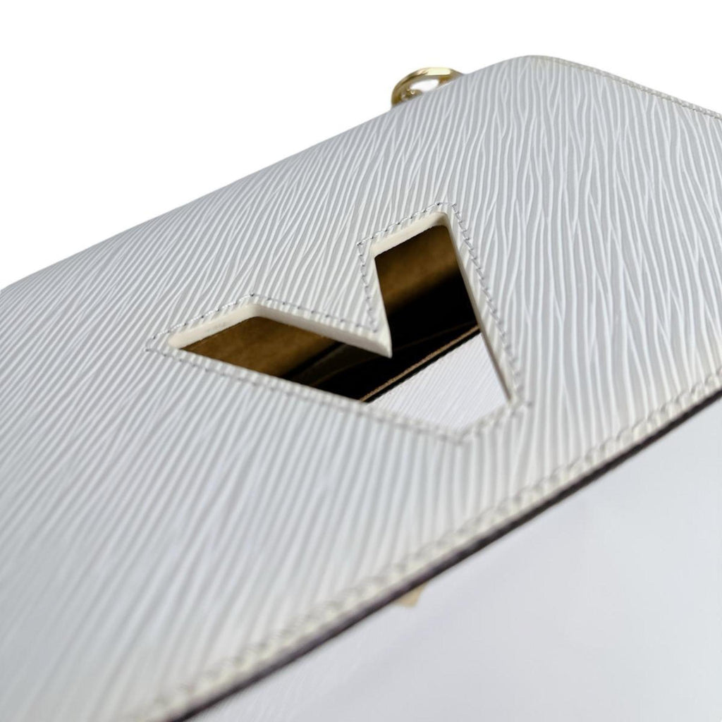 Louis Vuitton Epi Blanc Epi Leather Shoulder Bag