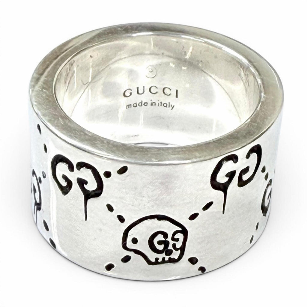 Gucci Silver Silver 925 Band Ring (Pre-Owned)