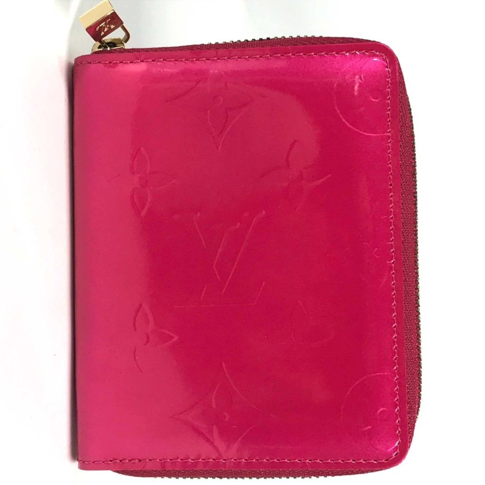Louis Vuitton Monogram Vernis Fuchsia Pink Pink Monogram Vernis Wallet