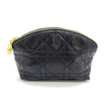 Christian Dior Black Leather Pouch (Pre-Owned)