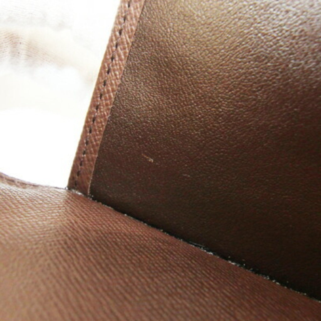 Louis Vuitton Brown Damier Canvas Wallet (Tri-Fold)