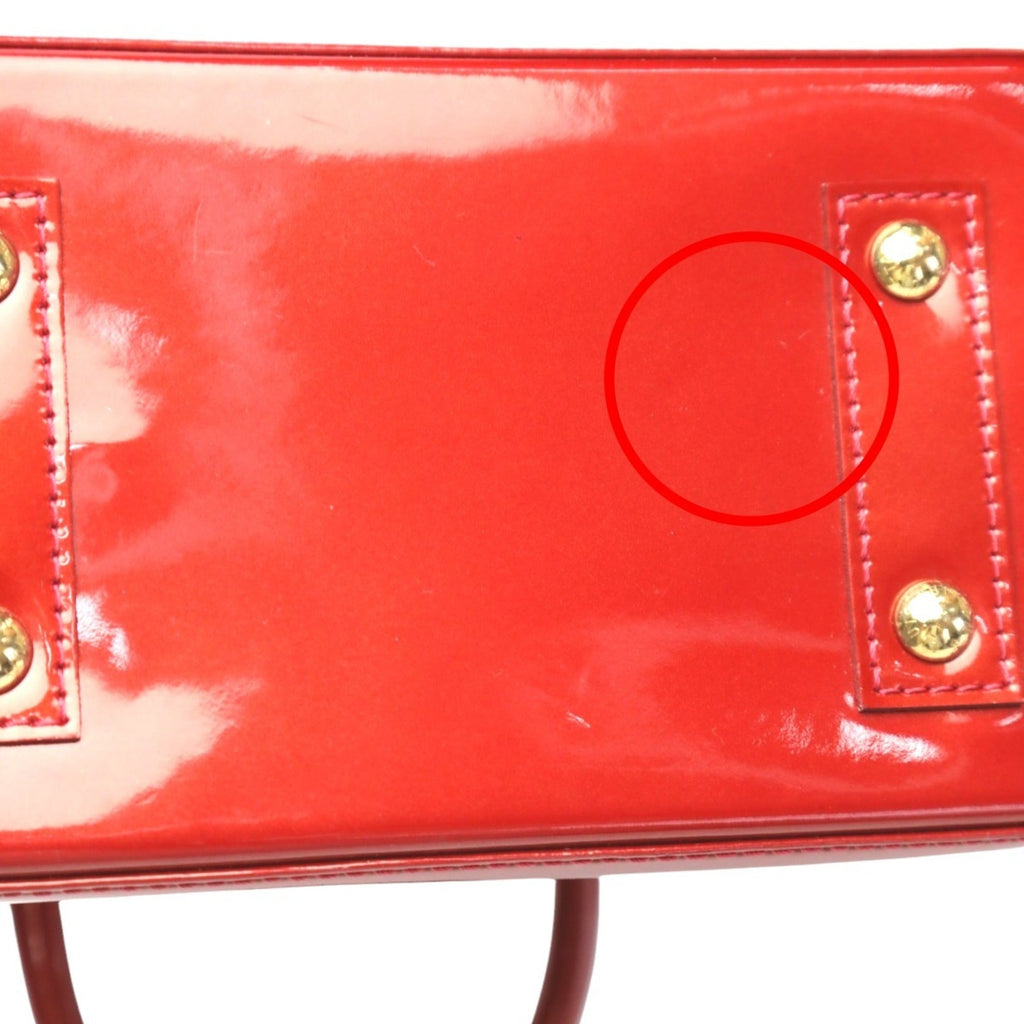 Louis Vuitton Monogram Vernis Red Color Monogram Vernis Handbag