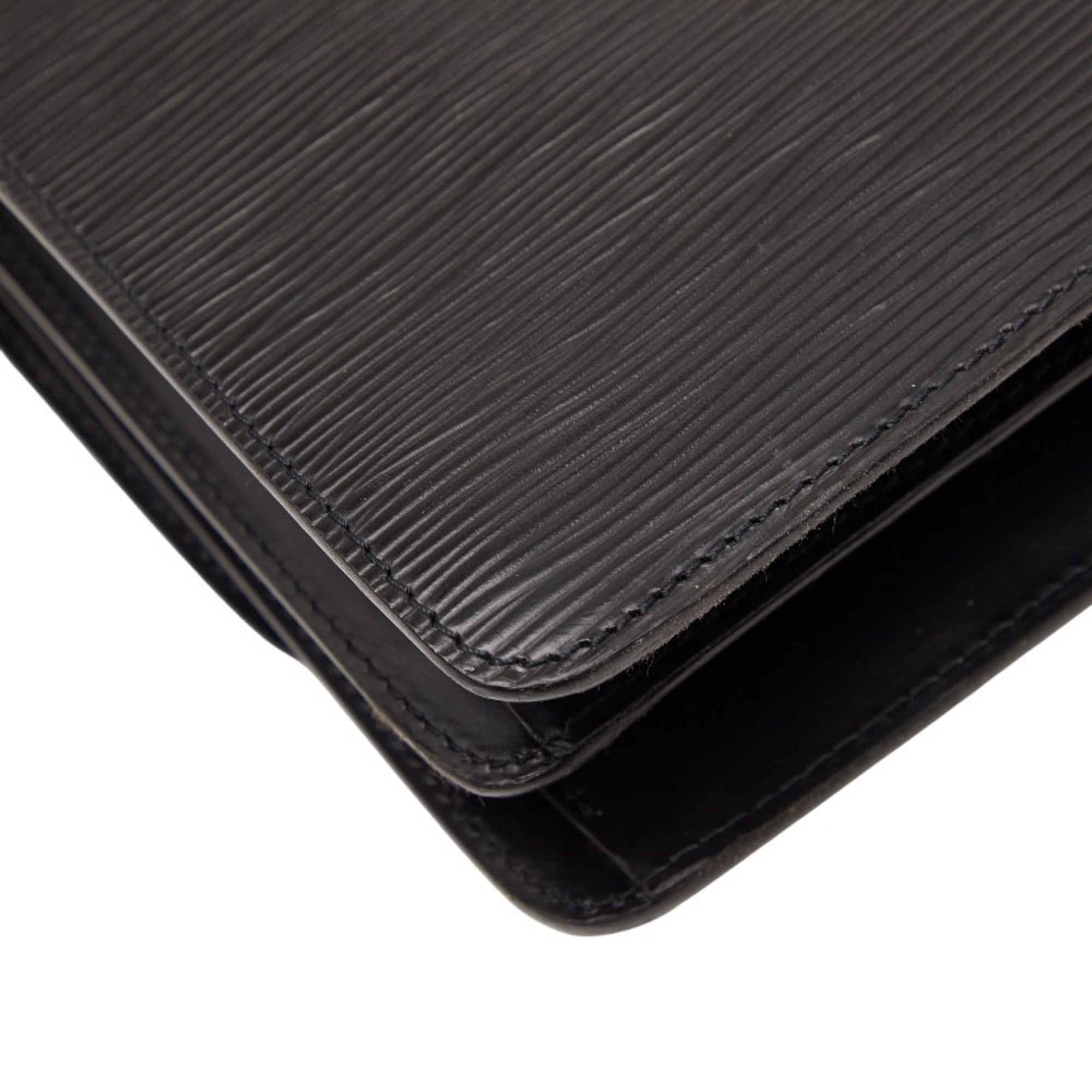 Louis Vuitton Black Noir Leather Shoulder Bag