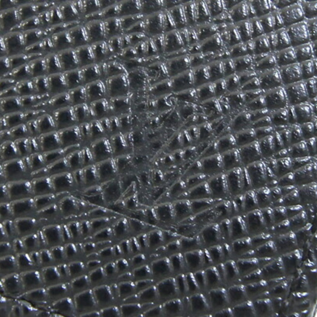 Louis Vuitton Noir Taiga Leather Leather Bill Wallet