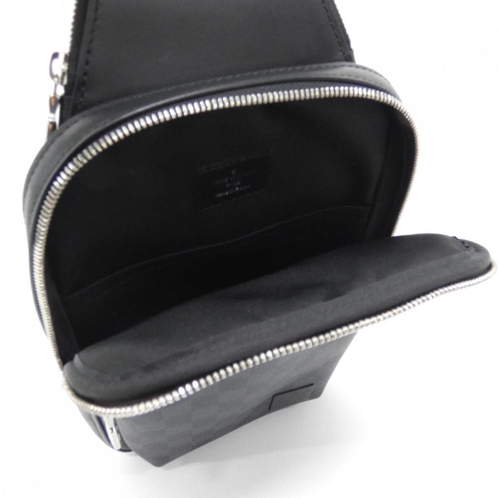 Louis Vuitton Graphite Coated Canvas Shoulder Bag