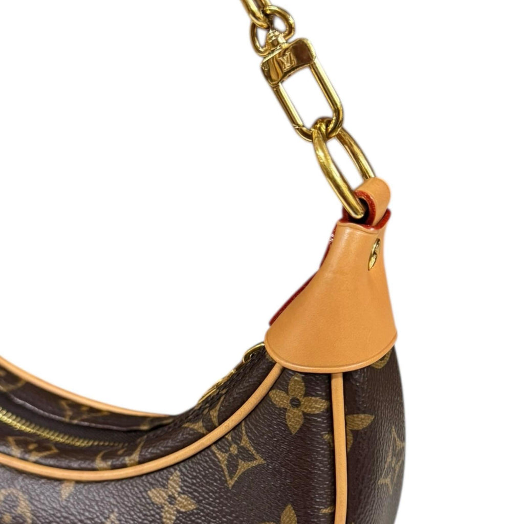 Louis Vuitton Brown Monogram Canvas Shoulder Bag