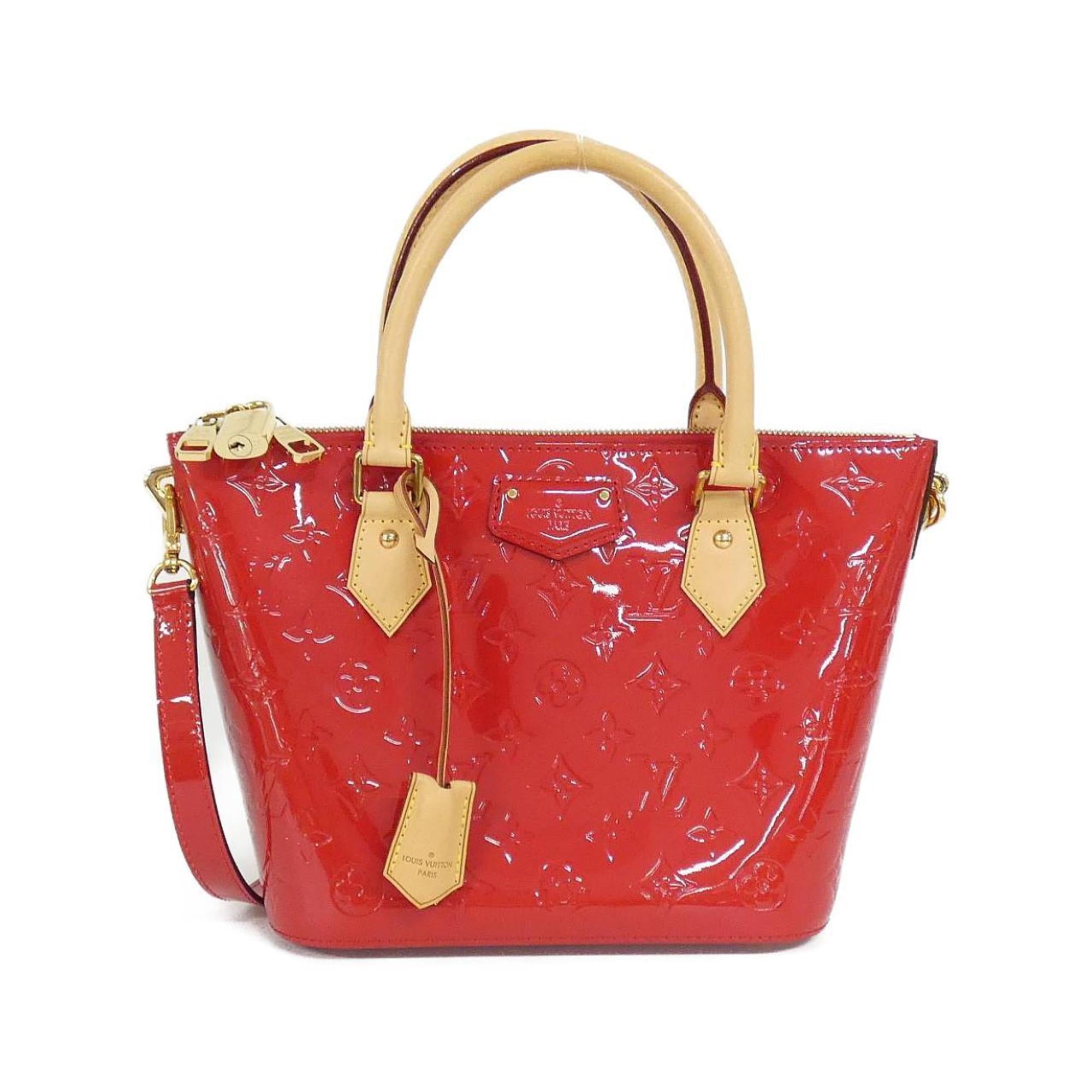 Louis Vuitton Vernis Cerise Monogram Vernis Handbag