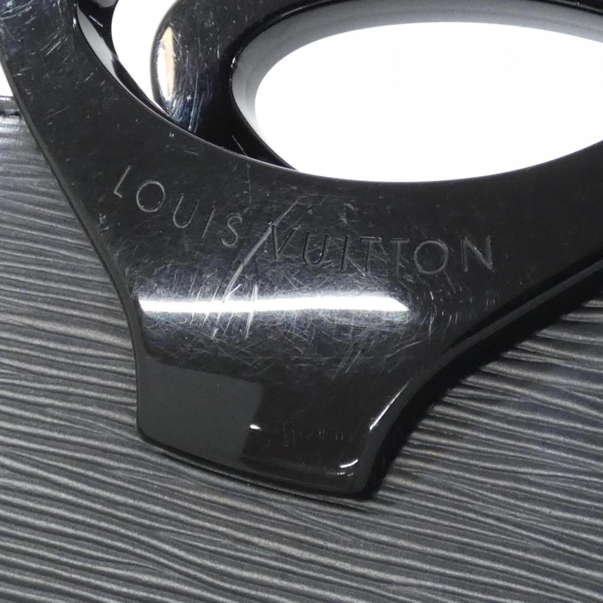 Louis Vuitton Epi Black Leather Handbag