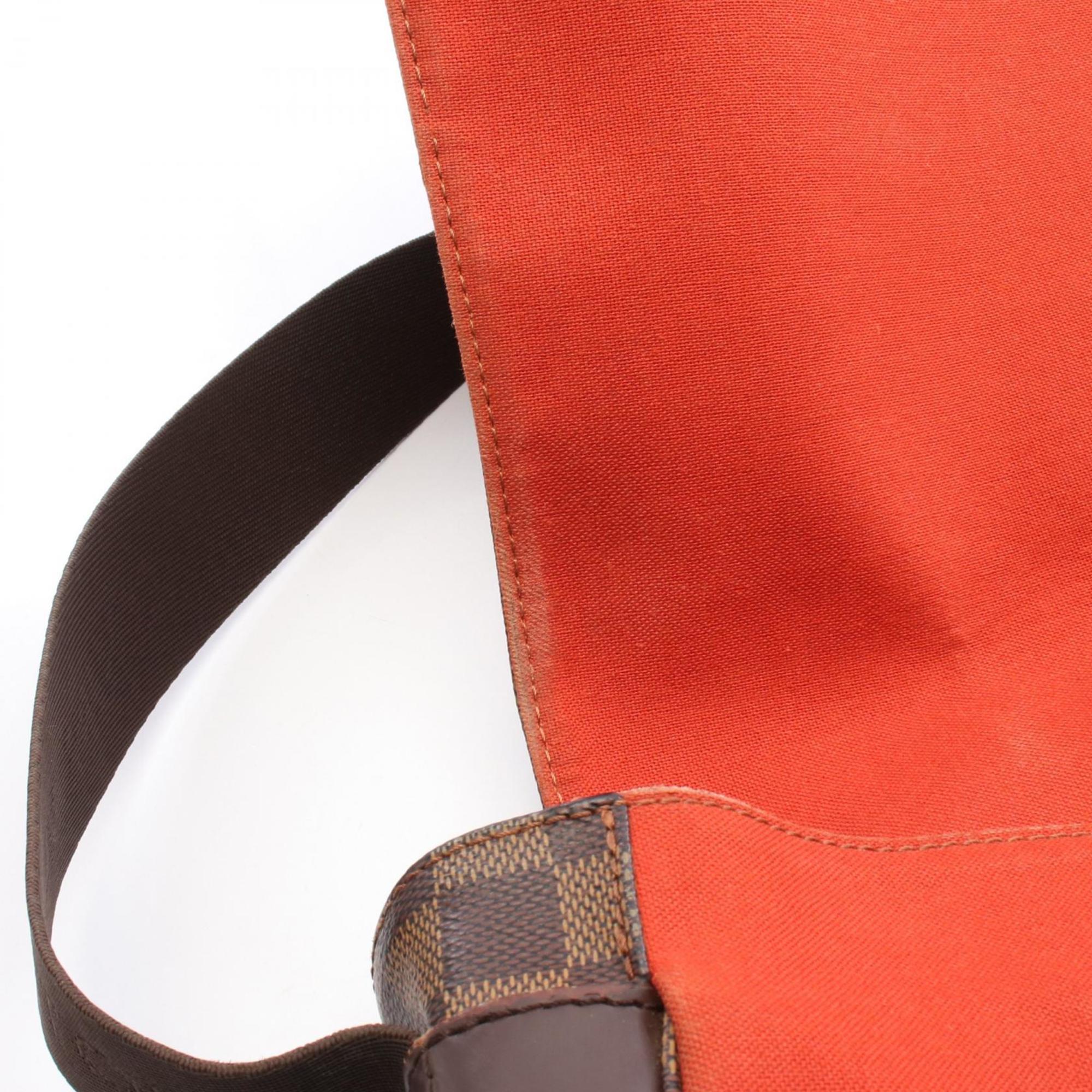Louis Vuitton Brown Ebene Coated Canvas Leather Shoulder Bag