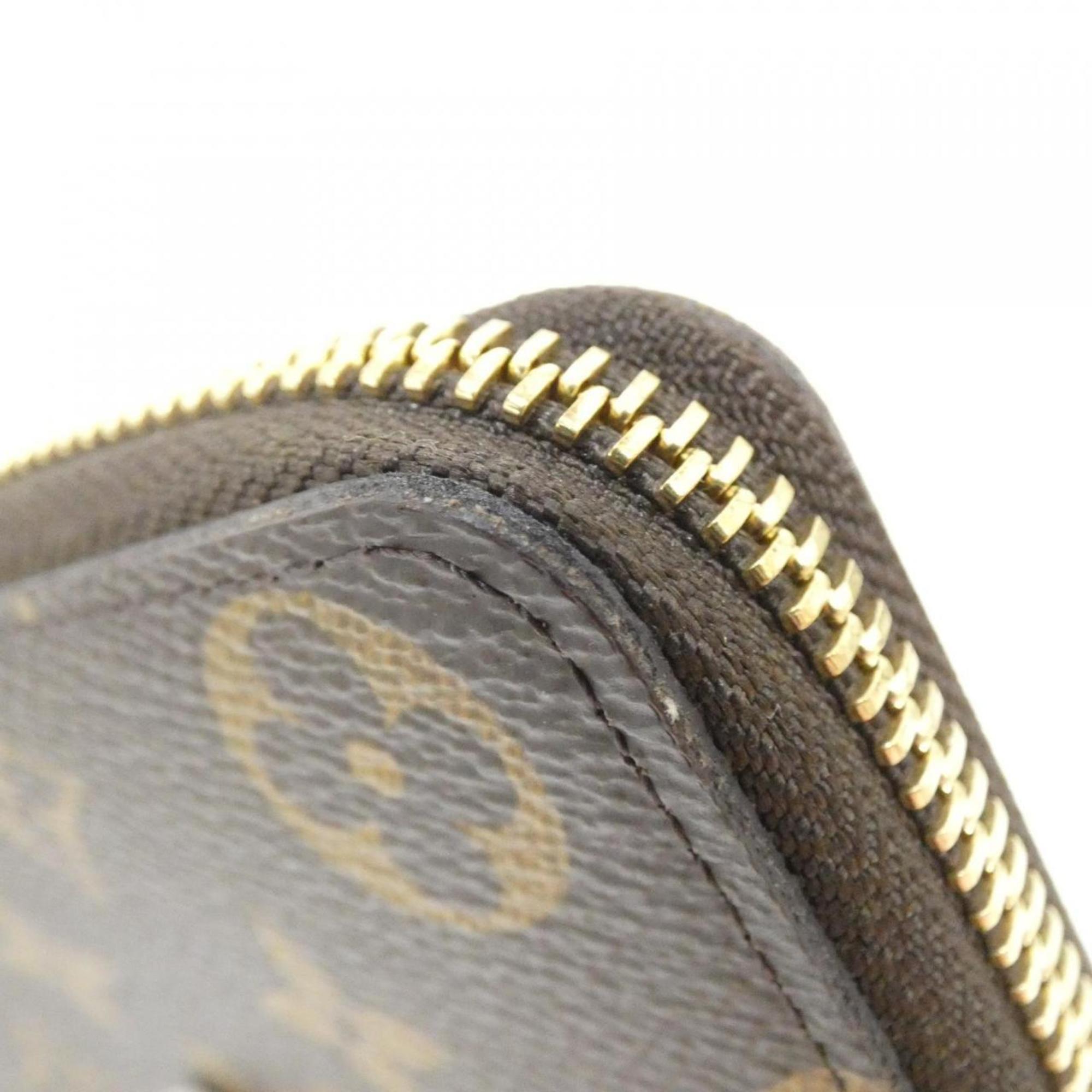 Louis Vuitton Marron Rose Ballerine Coated Canvas Long Wallet