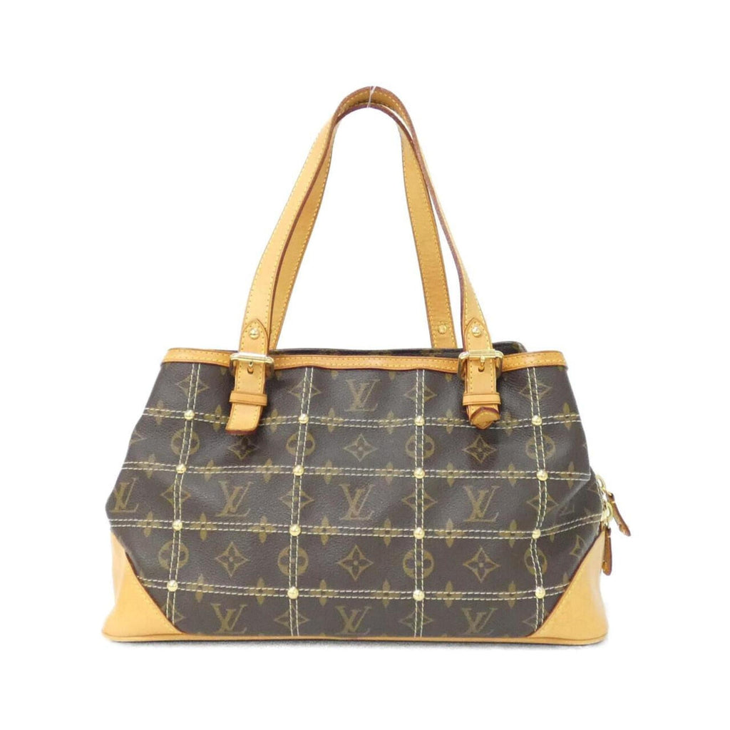 Louis Vuitton Marron Coated Canvas Handbag