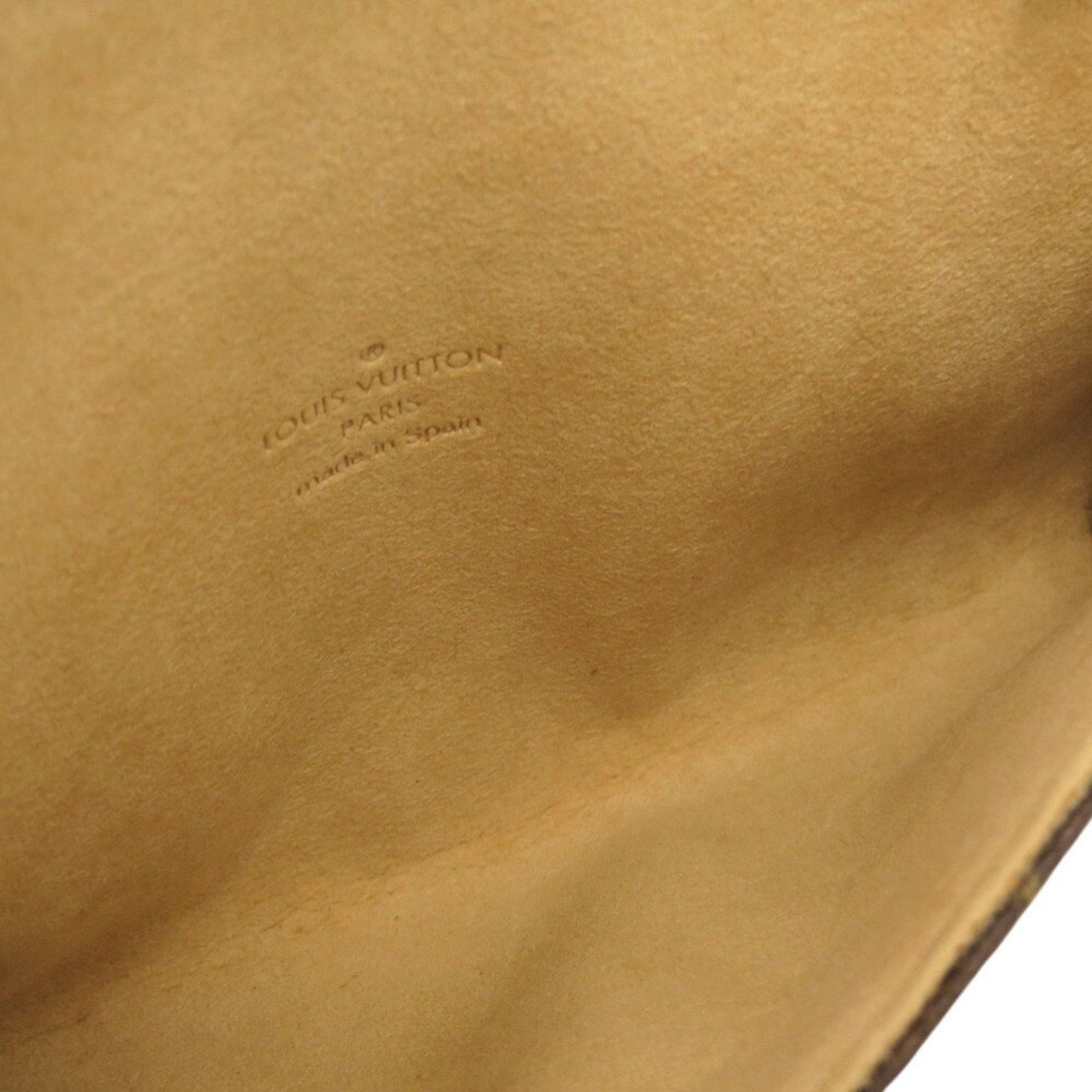 Louis Vuitton Brown Monogram Pochette Shoulder Bag
