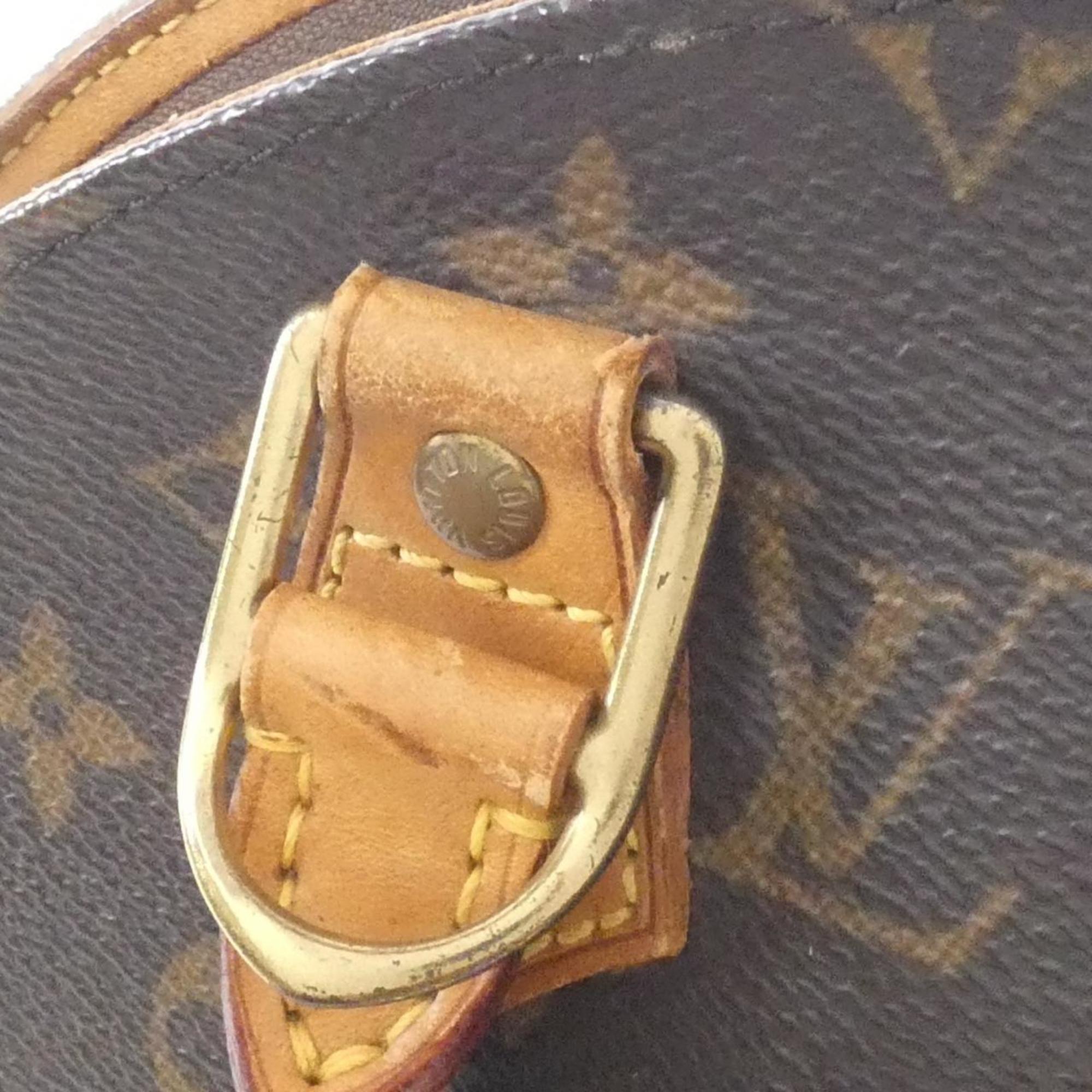 Louis Vuitton Brown Coated Canvas Handbag