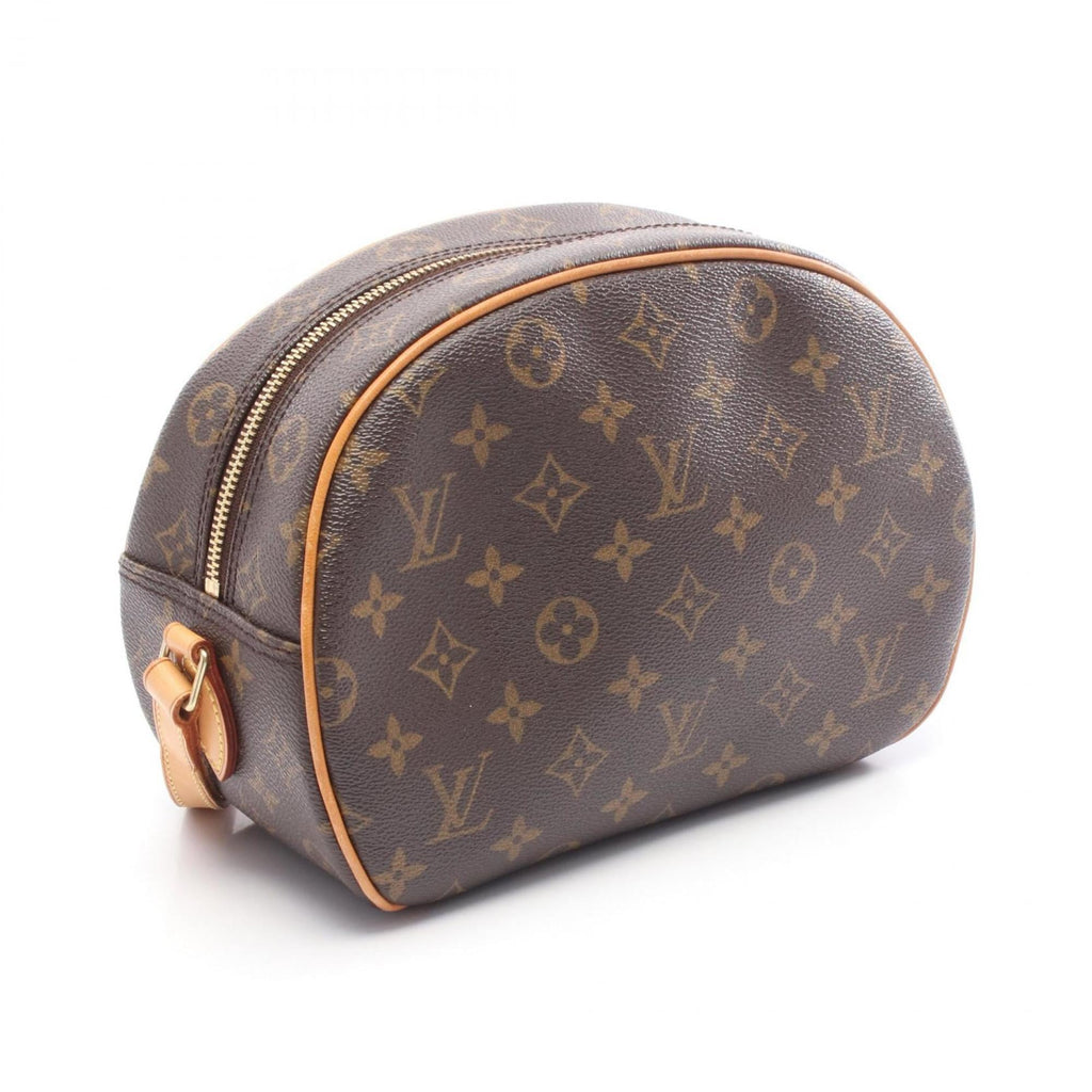 Louis Vuitton Monogram Brown Coated Canvas Leather Shoulder Bag