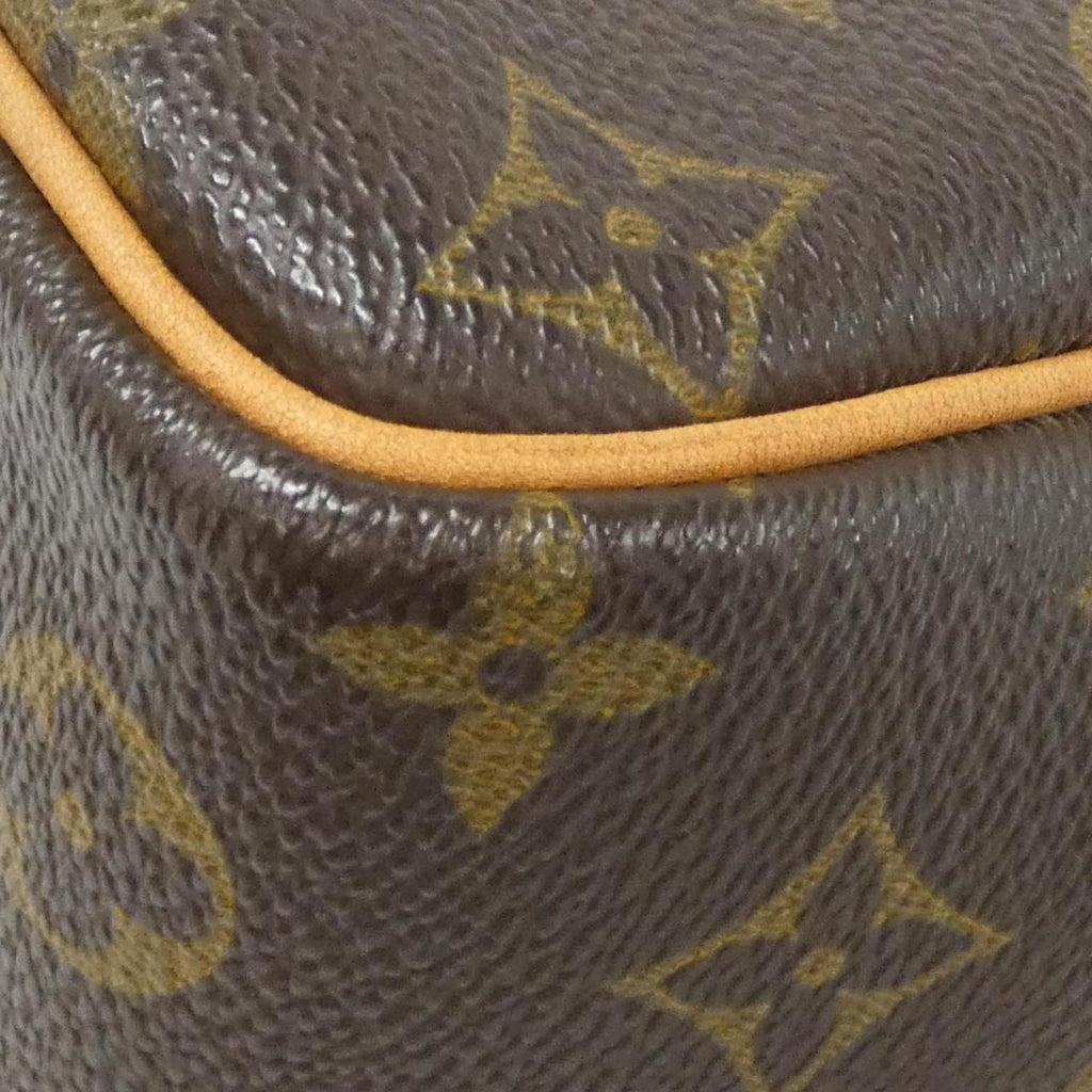 Louis Vuitton Brown Coated Canvas Handbag