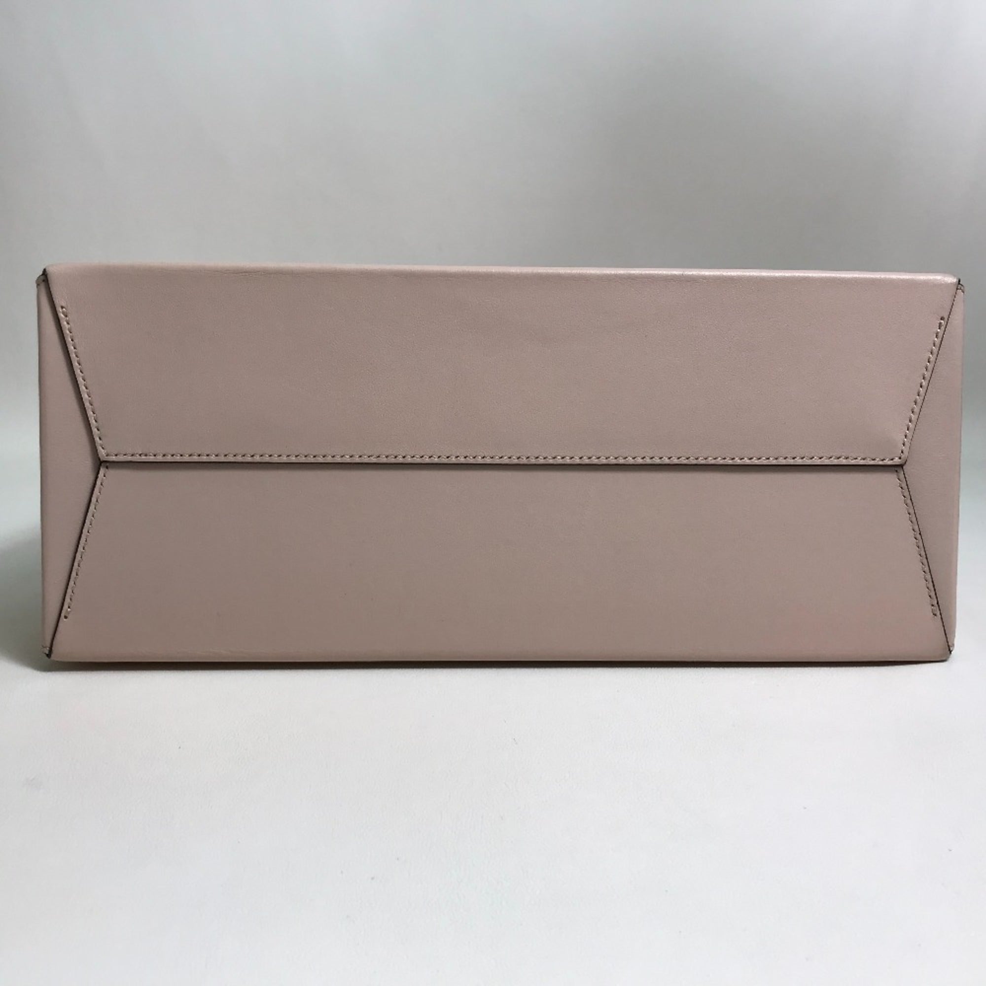Fendi Pink Leather Tote Bag